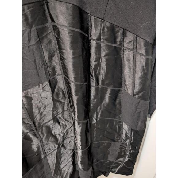 Cleo Aidar Black Short Dress Sheer Long Sleeve Semi-Formal Plus Size EU 50 US 20 - Picture 4 of 13